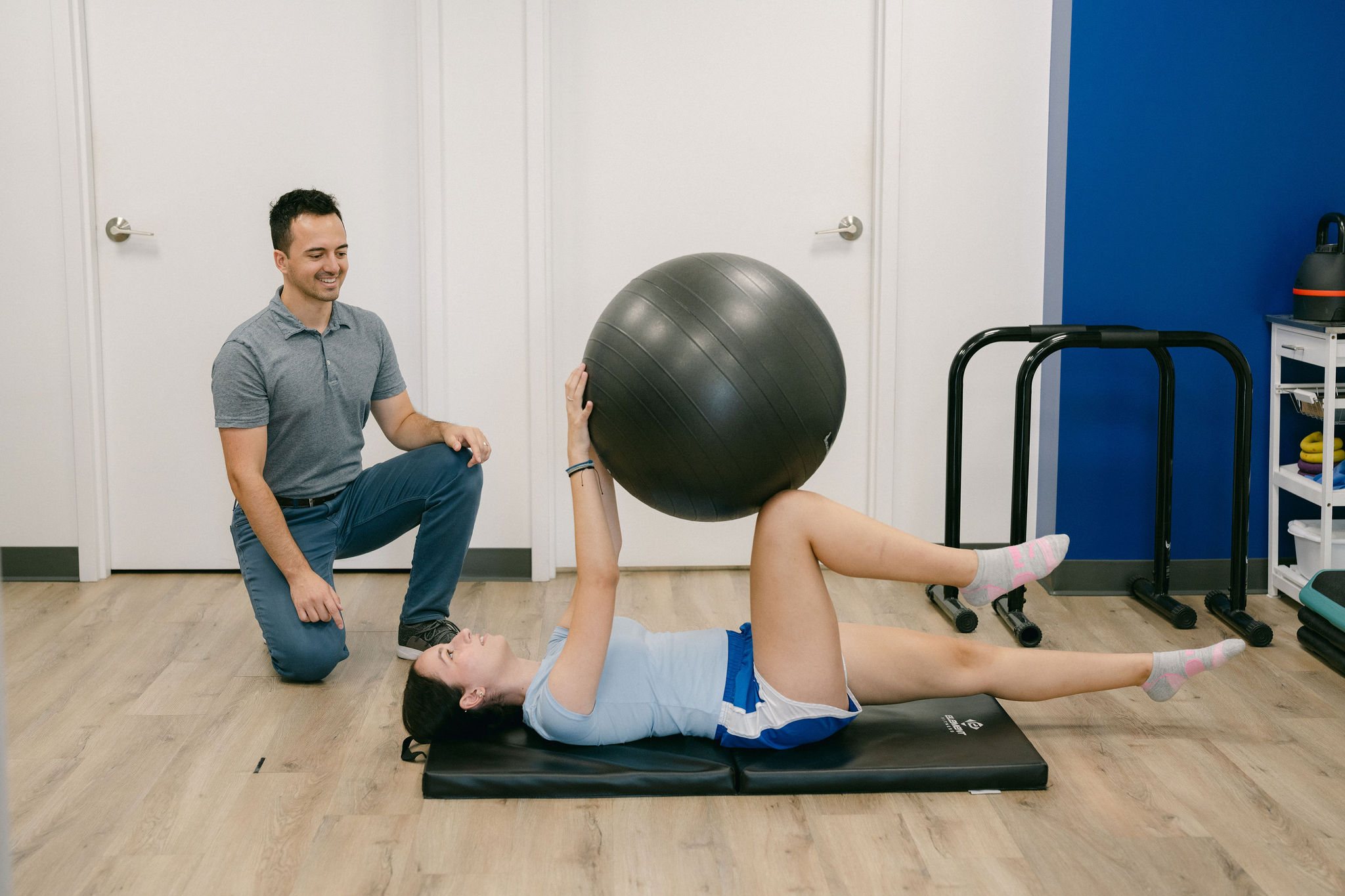 Home exercise training Home exercise training with the physiotherapist at first line physiotherapy North York